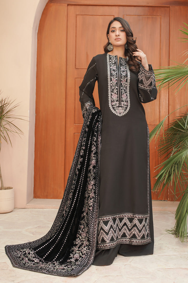 Marjjan | De Rose Velvet | MRV-14 (BLACK)