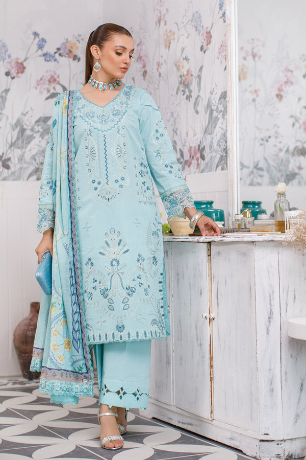 Exclusive Embroidered Viscose Collection by Marjjan - MV 268 B main image 1
